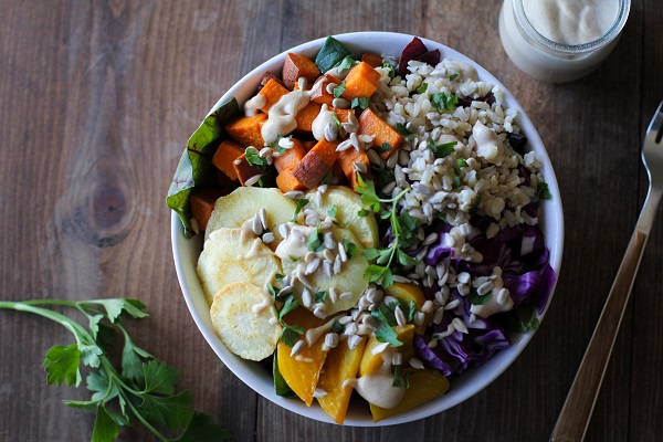 roasted_root_vegetable_buddha_bowl_with_maple_cinnamon_tahini_dressing_3