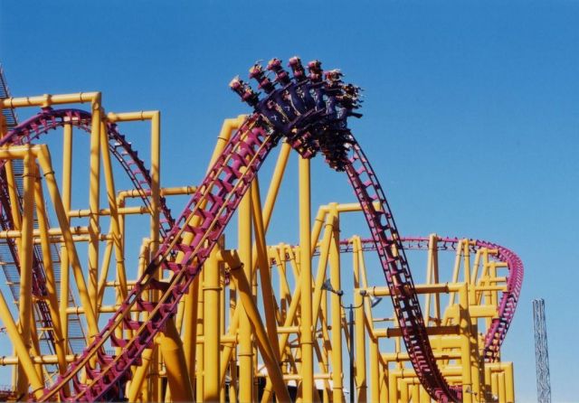 Six Flags Magic Mountain, California -X2